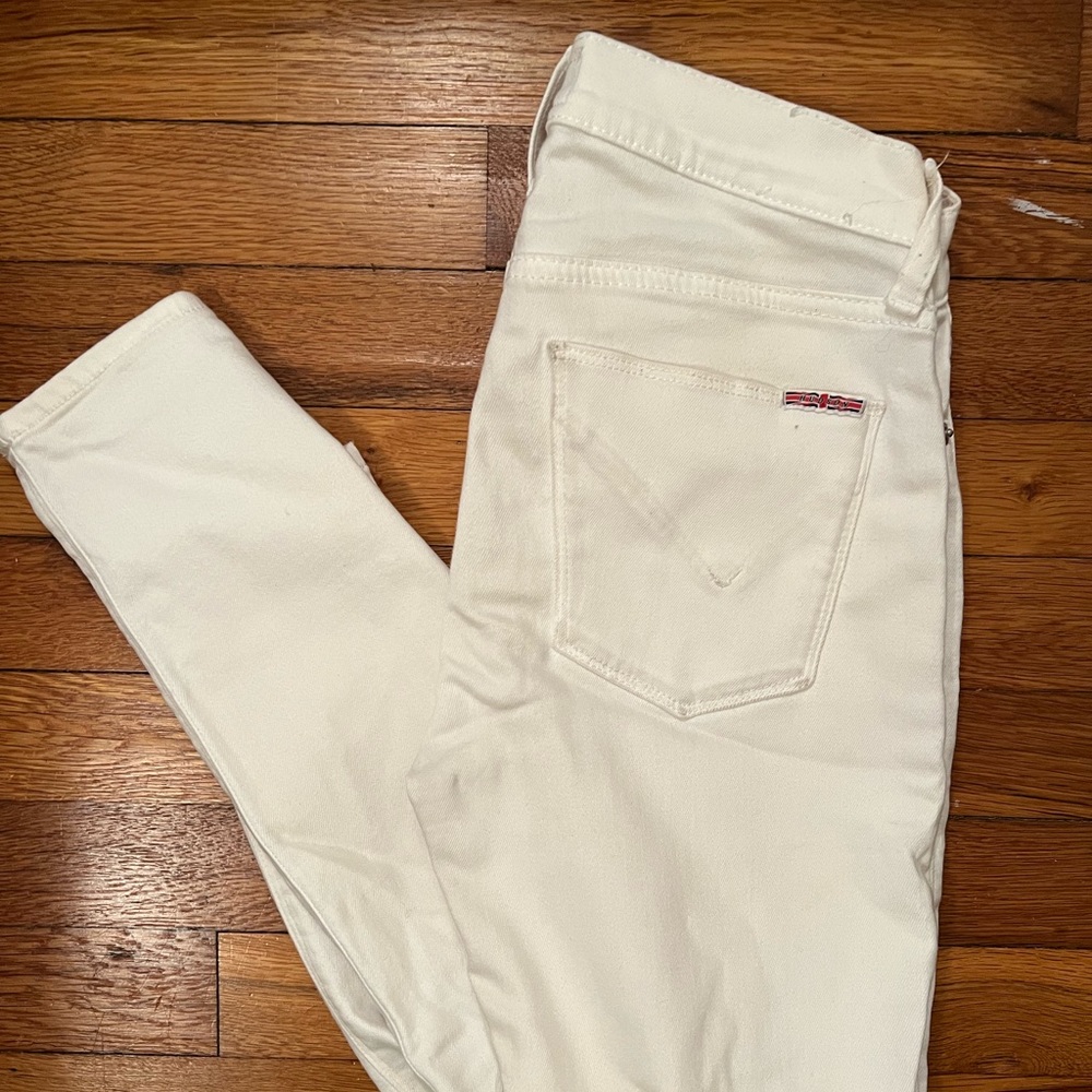 White Hudson jeans